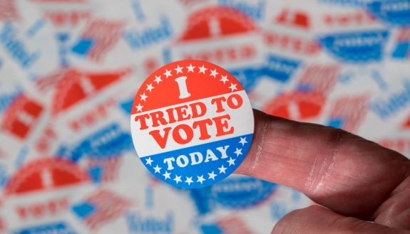 "I tried to vote today" -- story on student provisional voting