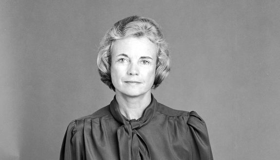The late justice Sandra Day O'Conner