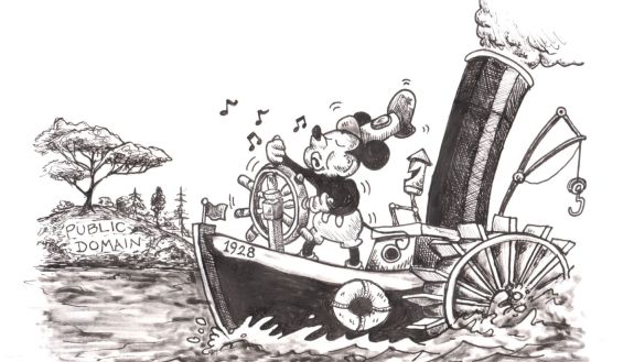 Steamboat Willie enters the public domain by Doo Lee