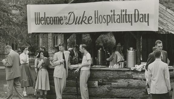 Duke Hospitality Day, 1938-39