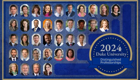 2024 Duke University Distinguished Professors