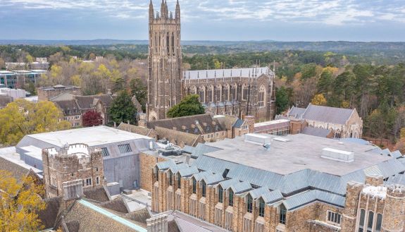 campus aerial shot of west campus