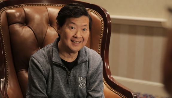 Ken Jeong discusses his career in an interview at Duke.