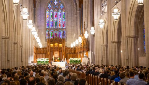 Holy Week During Duke Chapel