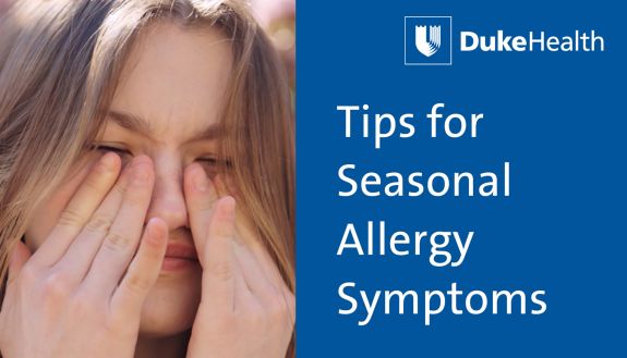Tips for Seasonal Allergy Symptoms