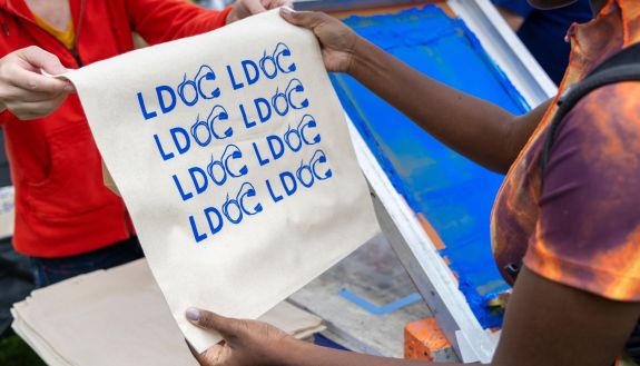 Screenprinting at LDOC