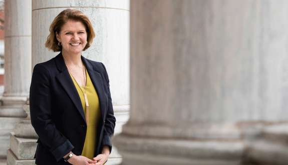 Vice Provost and Vice President Mary Pat McMahon oversees programs supporting Duke’s 16,000 students.
