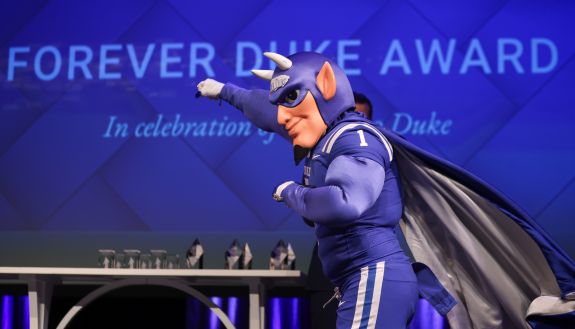 Blue Devil at the Awards