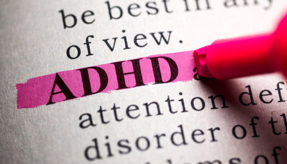 graphic giving definition o f ADHD