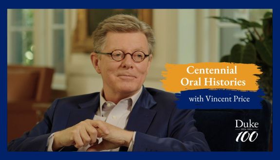 Centennial Oral History: Vince Price