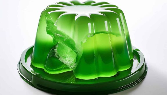 green jello mold