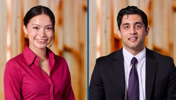 Chloe Nguyen and Neil Upreti are the 13th and 14th Duke students to receive the scholarship.