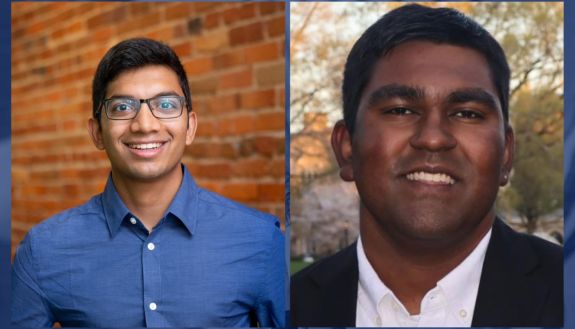 Two headshots side by side