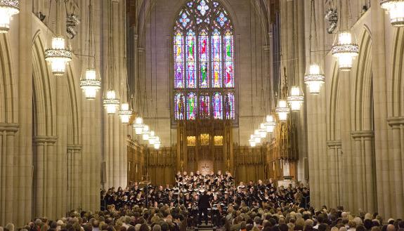 St. John's Passion, performed in Duke Chapel
