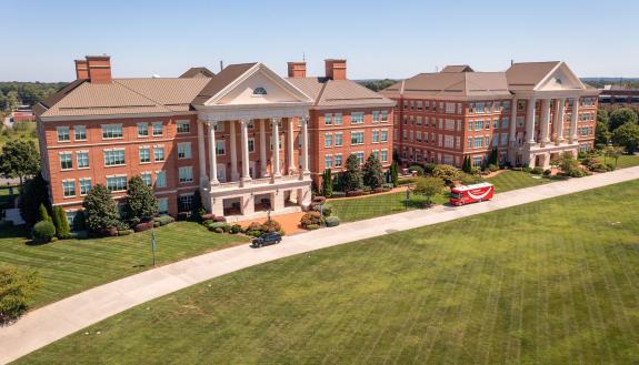 Duke Kannapolis shares the North Carolina Research Center with seven facilities run by University of North Carolina research institutions. Photo by Bill Snead