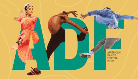 american dance festival graphic