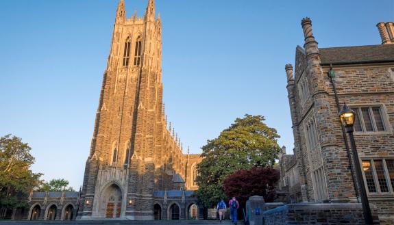 Duke has been named a Best Employer for 2022 by Forbes. Photo courtesy of University Communications.