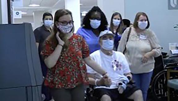 Billy Ballard is released from Duke hospitals after more than seven months of battling COVID