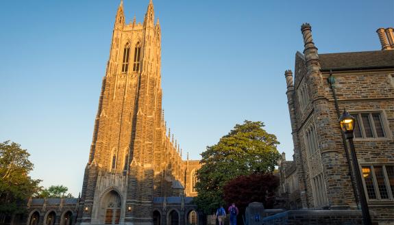 Duke Chapel at Sunrise