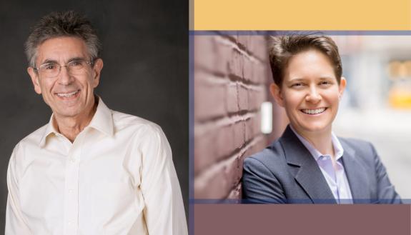 Robert J. Lefkowitz, left, and Dorie Clark share their tips about navigating slow career progress. Submitted photos. 