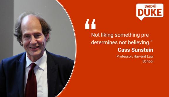 Cass Sunstein on divided democracy