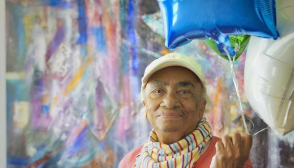 Pearl Asbury became the 100th participant to join the Duke APOL1 Study, which aims to understand why people of African descent are more likely to develop kidney disease.