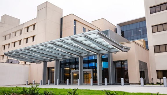 new south pavilion at Duke Raleigh Hospital