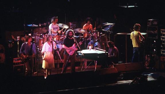 The Grateful Dead performs in Cameron Indoor Stadium in April 1978.