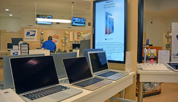 Customers can reserve items ahead of time by calling the Duke Technology Center. 