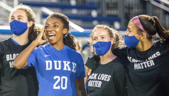 Black athletes at Duke