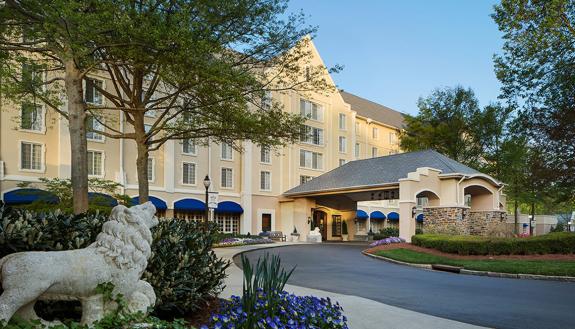 The Washington Duke Inn & Golf Club is located just off of West Campus. Photo courtesy of the Washington Duke Inn & Golf Club.