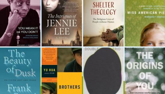 montage of book covers by Duke authors
