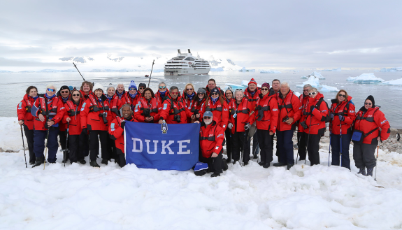 Duke Alumni group on an association tour.