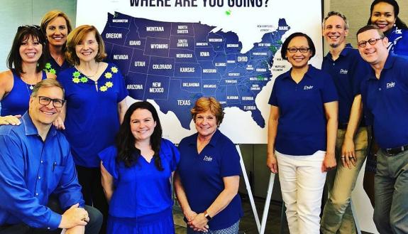 Employees in Duke Alumni Affairs.