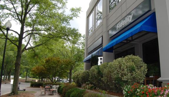Fidelity Investments has opened a new office in Erwin Square to exclusively serve Duke employees. Photo by Stephen Schramm.