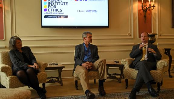 Leslie Winner, Fritz Mayer and John Hood explore how to have a dialogue in polarized times.