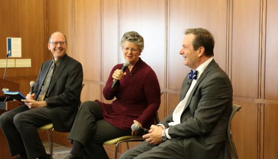 Ed Balleisen, Julia Reidhead and Dean Smith discuss the business of books.