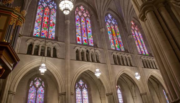 main sanctuary of Duke Chapel