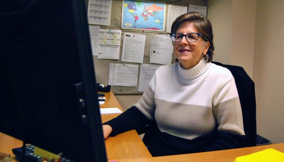 Jane O'Briant of the Fuqua School of Business has one of Duke's quirkier email addresses.