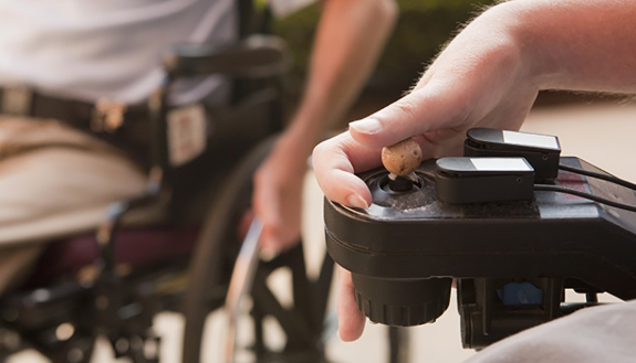 photo of youths suffering from muscular dystrophy in wheelchairs