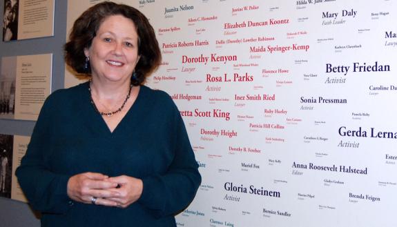 As an author, administrator and education, Robin Kirk brings visibility to the struggle for human rights. Photo by Stephen Schramm.