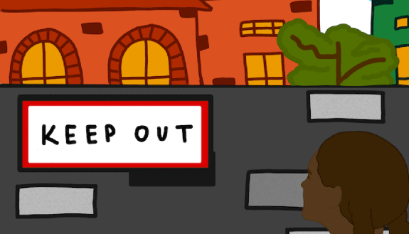 Arc of Justice podcast graphic on housing