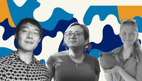 three second-year Ph.D. students describe what their first year on campus is like