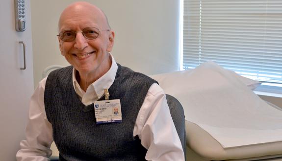William Meyer counsels patients through various issues, including pregnancy and postpartum anxiety, depression and late-term pregnancy loss. Photo by Jonathan Black.  