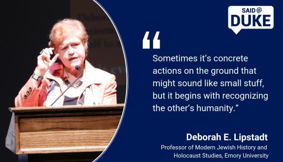 Deborah E. Lipstadt on the Rise of Antisemitism