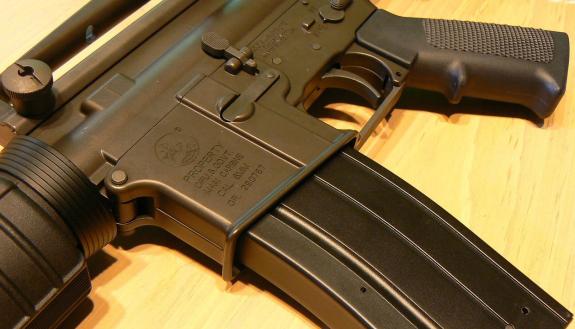 AR-15 model similar to the one used in the Texas shooting