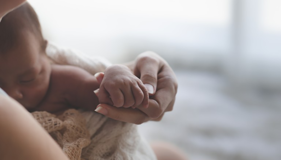 mother with baby