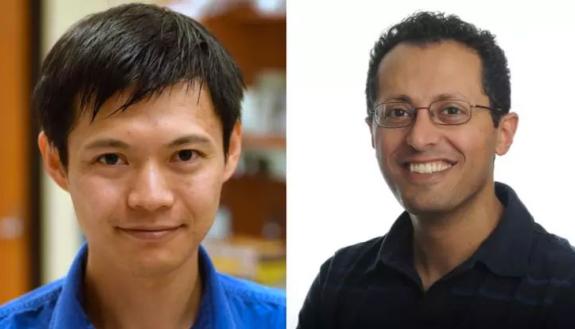 Yiyang Gong (left) and Michael Tadross (right)