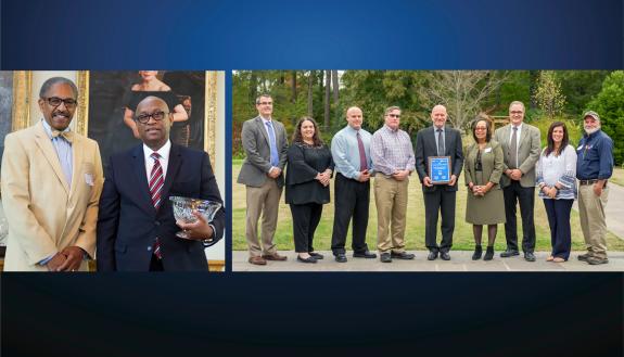 Winners of the 2016 Diversity and Teamwork Awards.