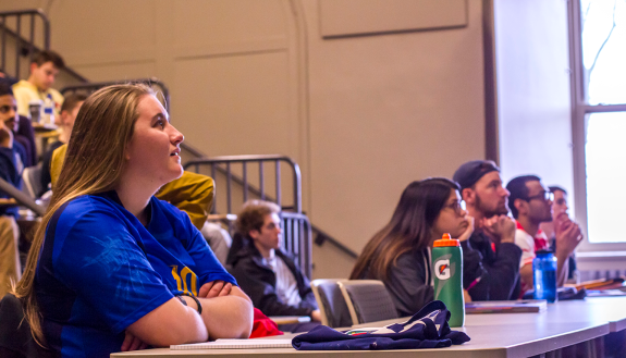 "Students bring so much creativity, so much passion" to the classroom. Using that creativity is an essential part of good teaching.